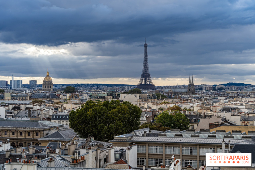 visuel Paris visuel  -  ciel gris - orage 