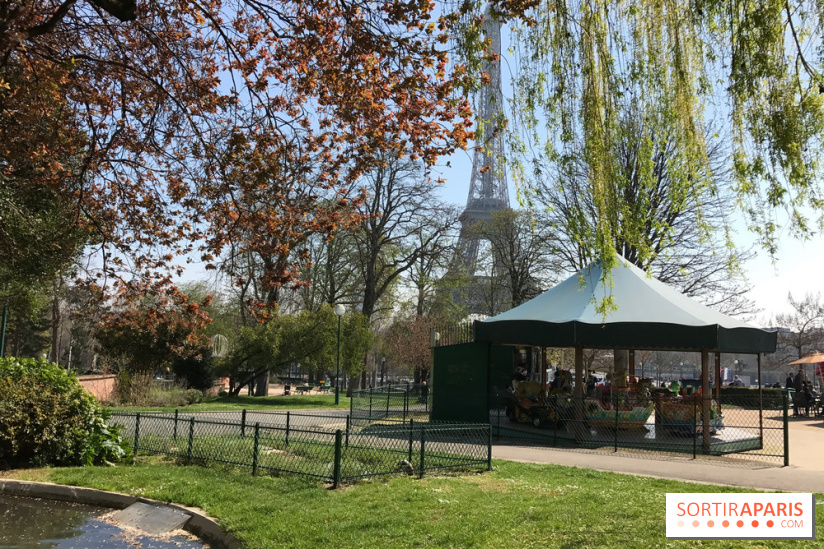 Visuel Paris Tour Eiffel, printemps
