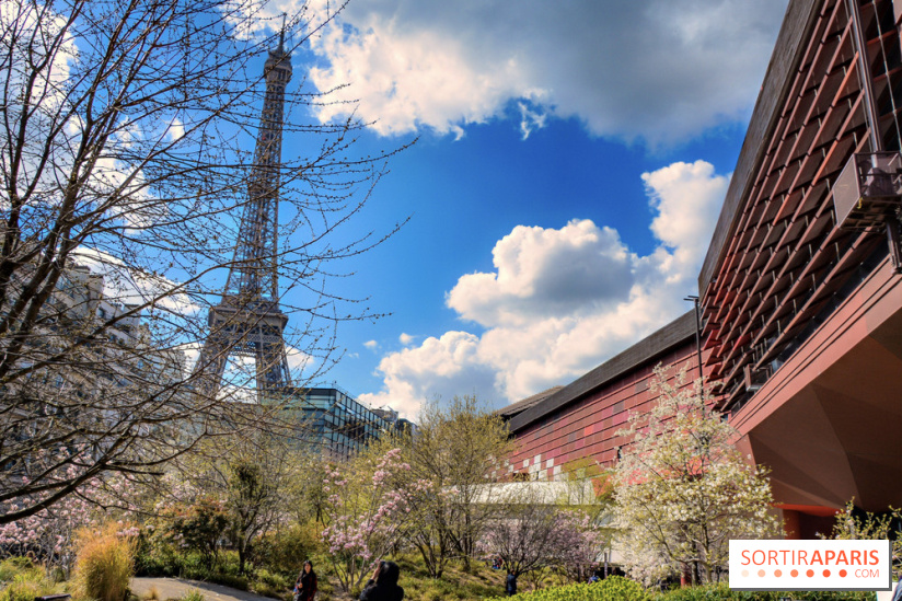 Visuel Paris, tour eiffel - Musée du Quai Branly
