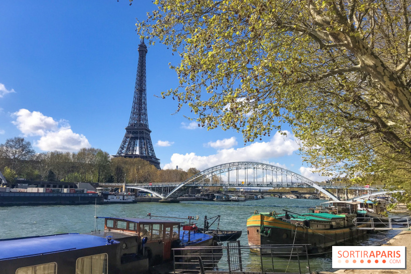 Visuel Paris, Tour Eiffel printemps