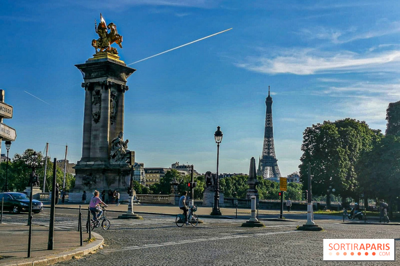 Visuel Paris Seine pont Alexandre III Tour Eiffel