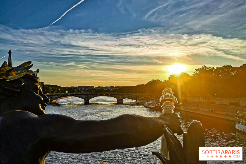 Visuel Paris Seine pont Alexandre III