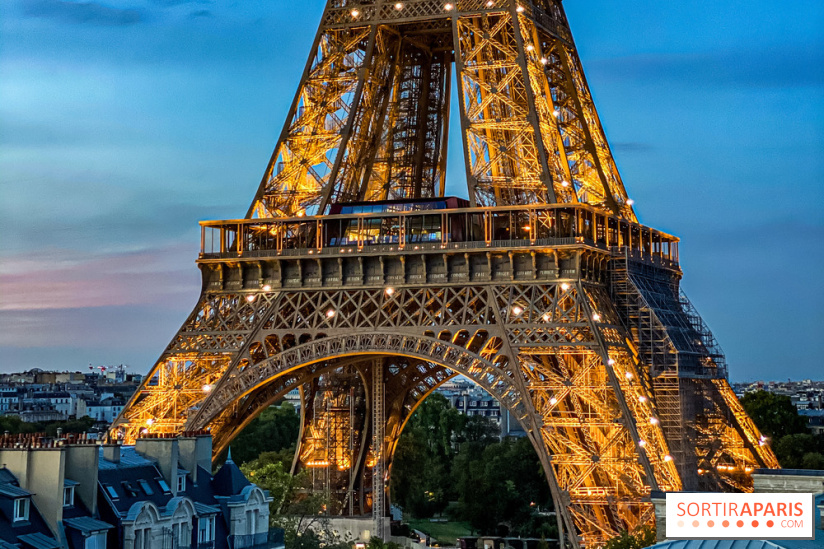 Visuel Paris Tour Eiffel nuit