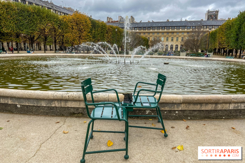 Visuel Paris vide confinement Palais Royal