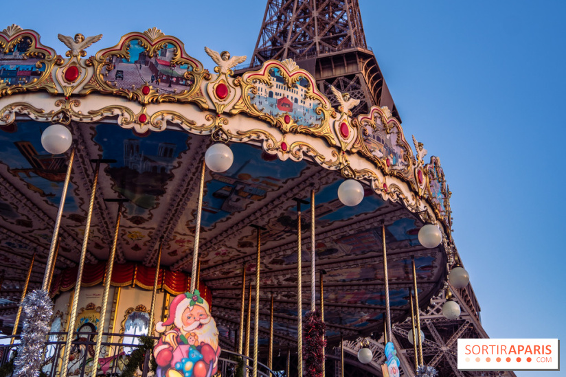 Visuel Paris Tour Eiffel manège enfants