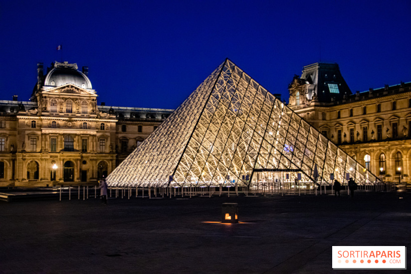 Visuel Paris Louvre nuit