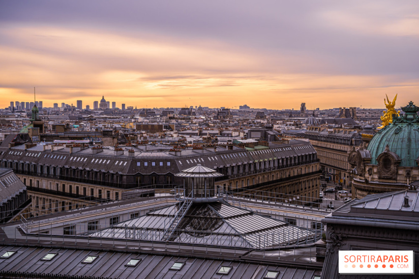 Visuel Paris terrasse Galeries Lafayette