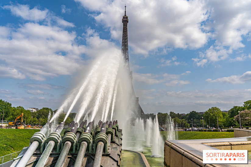 visuel Paris visuel  -  Tour Eiffel - fontaine
