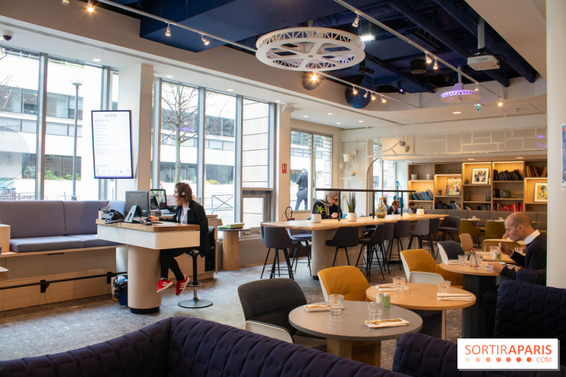Halle Quatre, le restaurant à l'ouest du Novotel Montparnasse