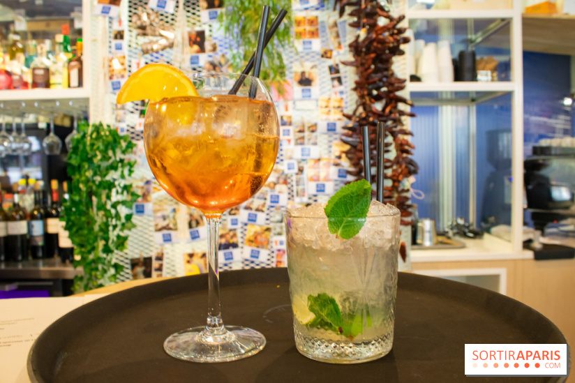 Halle Quatre : spritz et mojito