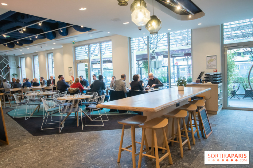 Halle Quatre, le restaurant à l'ouest du Novotel Montparnasse