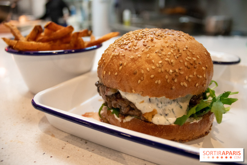 Halle Quatre : le burger du chef