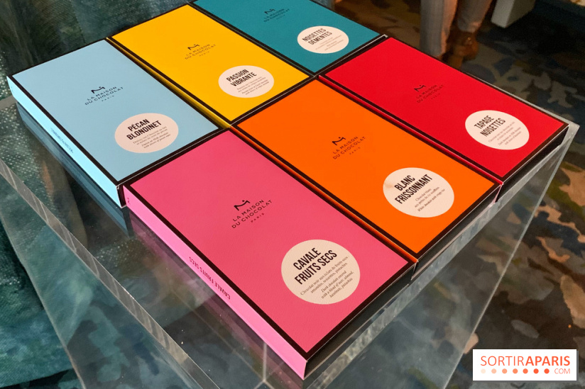 Tablettes de chocolat La Maison du Chocolat 2019