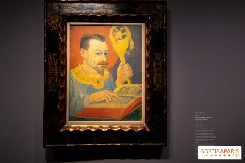 Portrait de Paul Ranson en tenue nabique, Paul Sérusier, 1890 - exposition Le Talisman de Sérusier au Musée d'Orsay