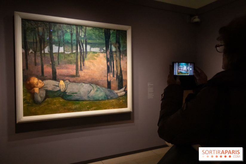 Madeleine au Bois d’amour, Emile Bernard, 1894 - exposition le Talisman de Sérusier au Musée d'Orsay