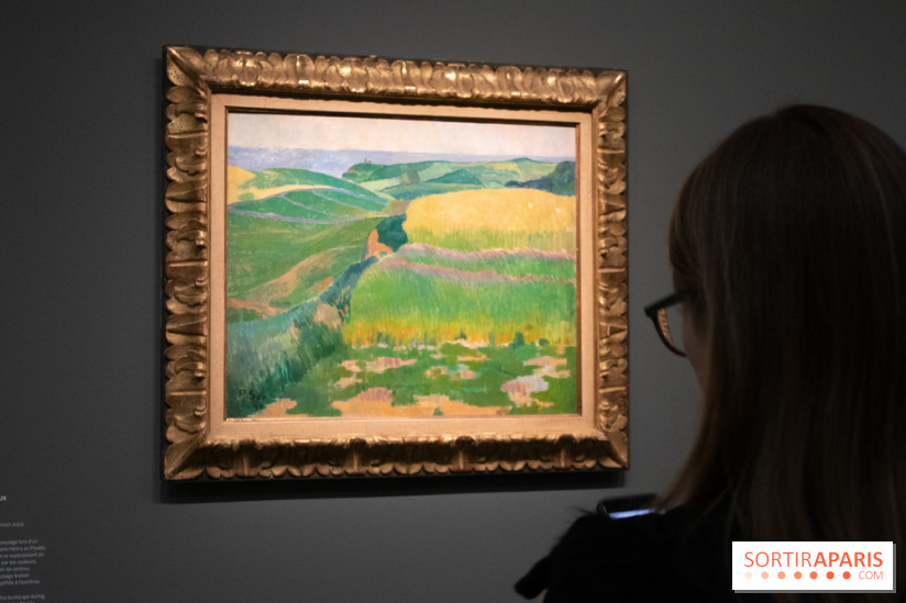 Les Blés verts au Pouldu, Paul Serusier - exposition le Talisman de Sérusier au Musée d'Orsay