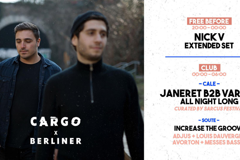 Cargø invite Janeret b2b Varhat all night long
