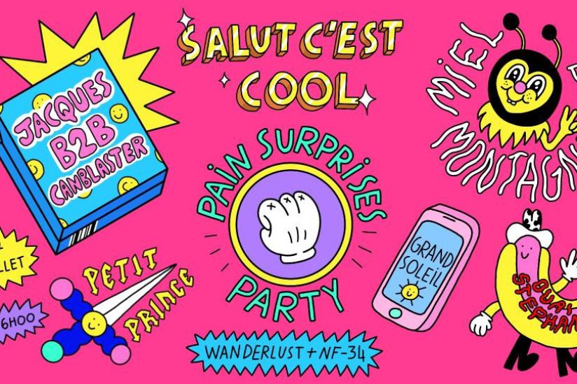 Pain Surprises Party au Wanderlust et NF-34