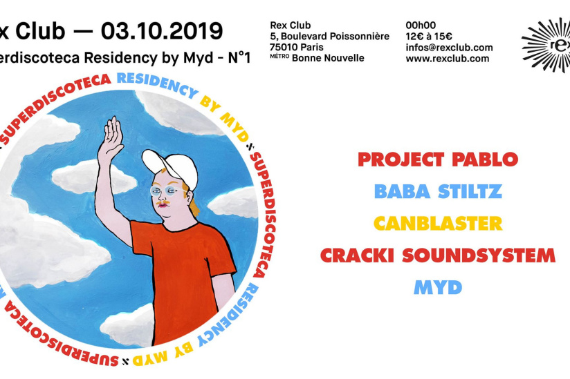 Superdiscoteca Residency by Myd au Rex Club