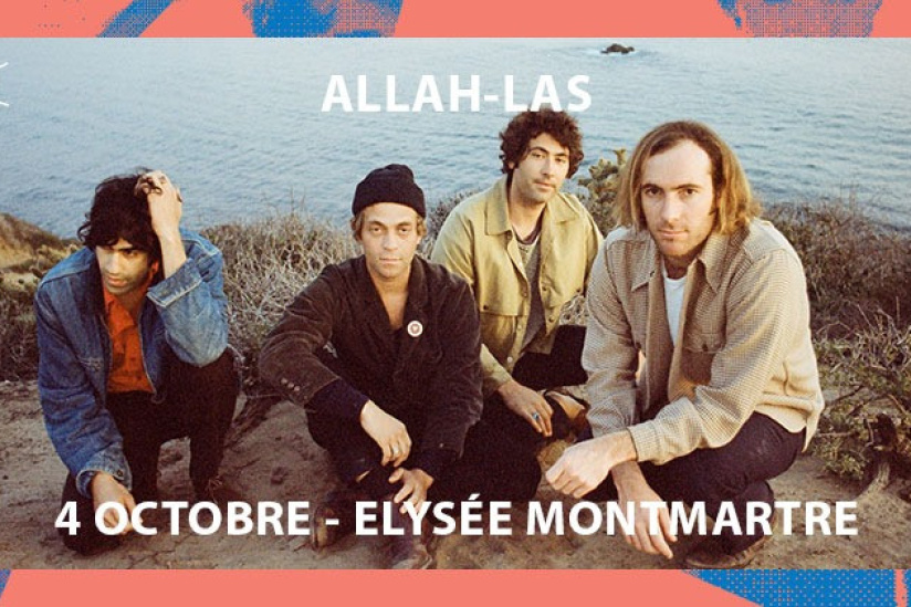 Super! — Allah-Las + Maston à l'Elysée Montmartre