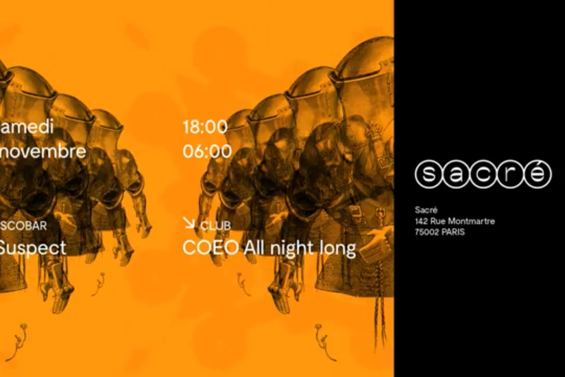 COEO  all night long + Dj Suspect au Sacré Club