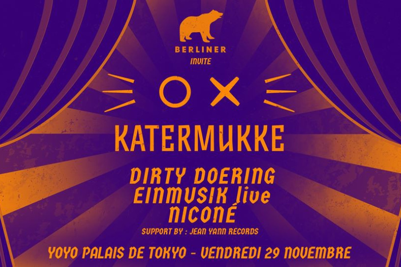 Berliner invite le KaterBlau Berlin au Yoyo Palais de Tokyo 