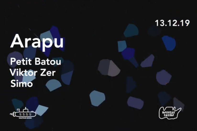 Nautilus invite Arapu pour un extended set au Nouveau Casino