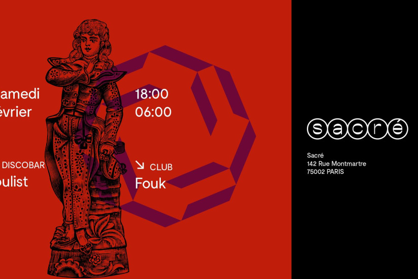 Sacré avec Fouk en All night long et Soulist