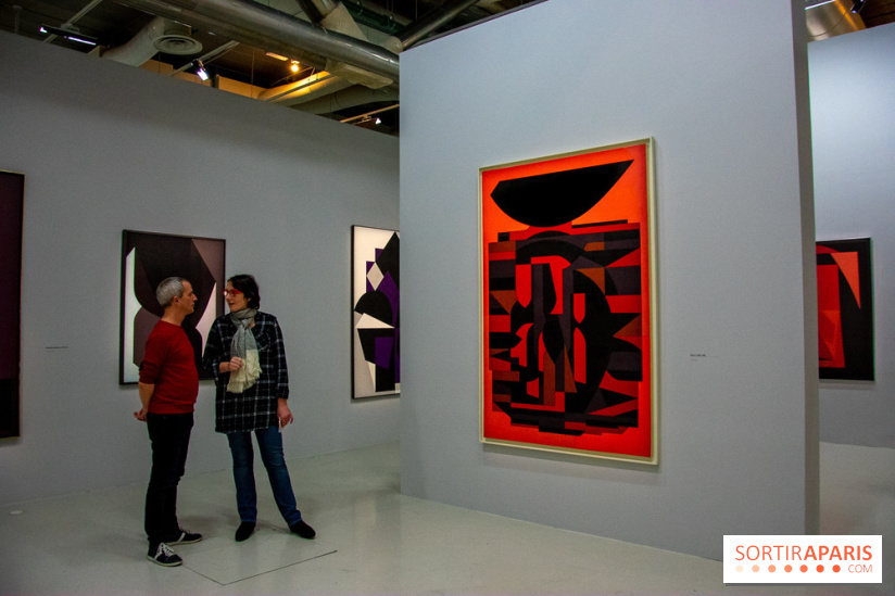 Exposition Vasarely Centre Pompidou, nos photos