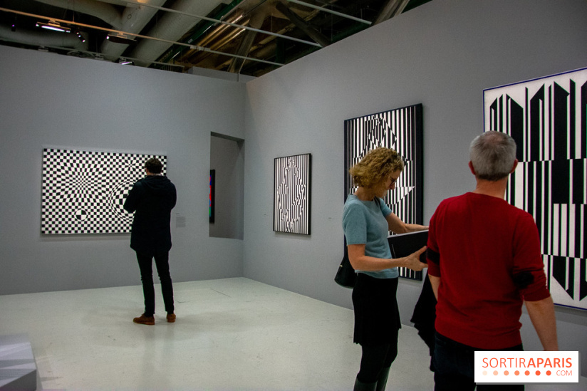 Exposition Vasarely Centre Pompidou, nos photos