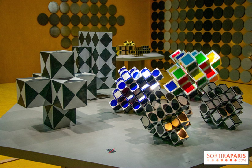 Exposition Vasarely Centre Pompidou, nos photos