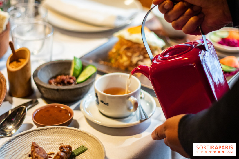 Djakarta-Bali : thé au gingembre