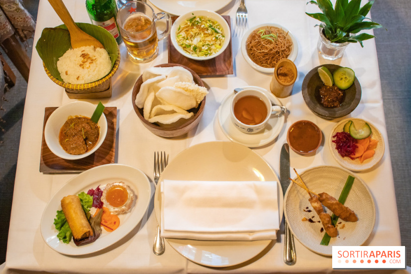 Djakarta-Bali : menu dégustation