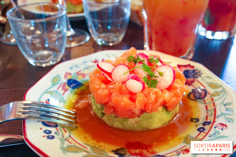 Mamie Bistrot : tartare de saumon - avocat