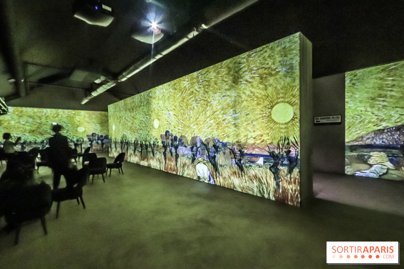 Exposition Van Gogh à l'Atelier des Lumières, les photos
