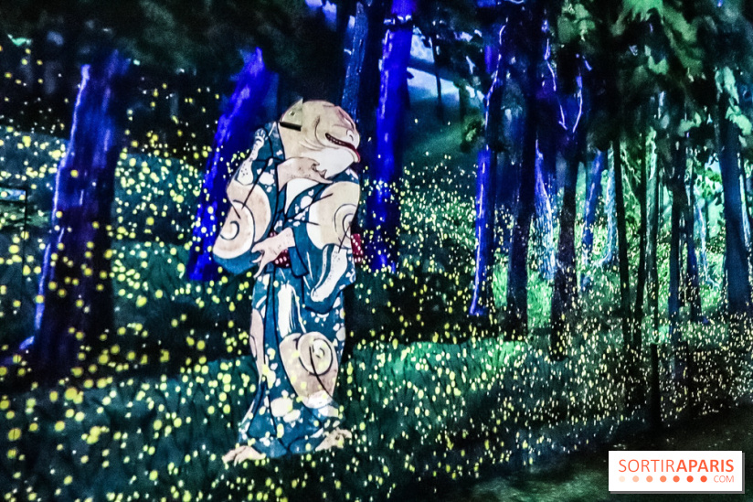 Japon rêvé, l'exposition immersive à l'Atelier des Lumières, les photos
