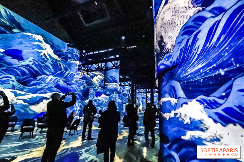 Japon rêvé, l'exposition immersive à l'Atelier des Lumières, les photos