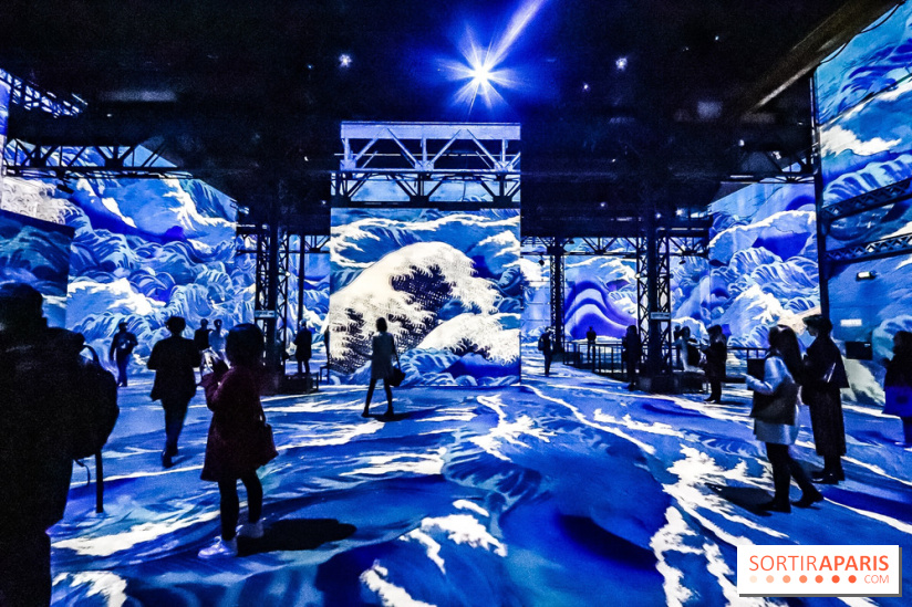 Japon rêvé, l'exposition immersive à l'Atelier des Lumières, les photos