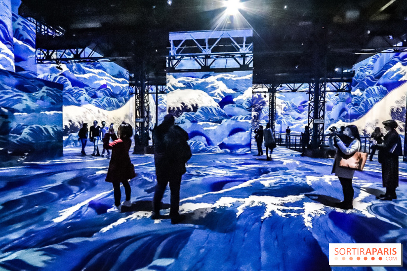 Japon rêvé, l'exposition immersive à l'Atelier des Lumières, les photos