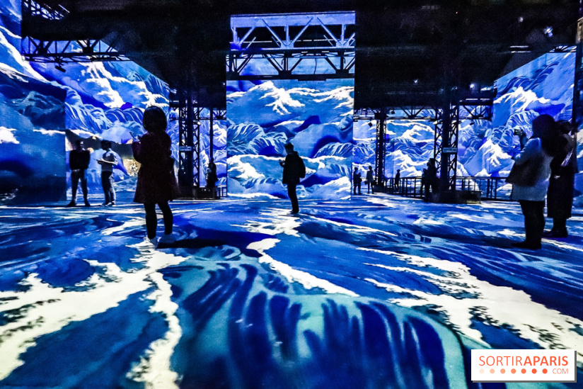 Japon rêvé, l'exposition immersive à l'Atelier des Lumières, les photos
