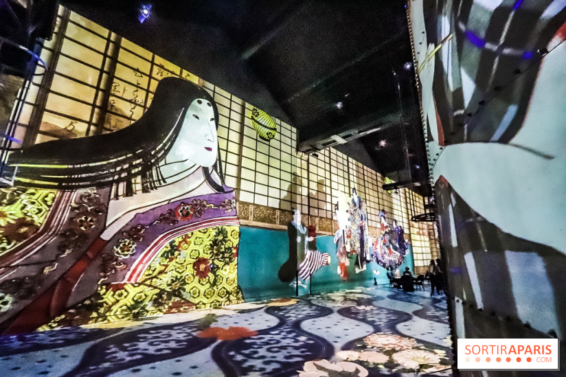 Japon rêvé, l'exposition immersive à l'Atelier des Lumières, les photos