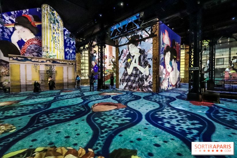 Japon rêvé, l'exposition immersive à l'Atelier des Lumières, les photos