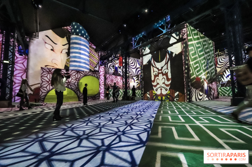 Japon rêvé, l'exposition immersive à l'Atelier des Lumières, les photos