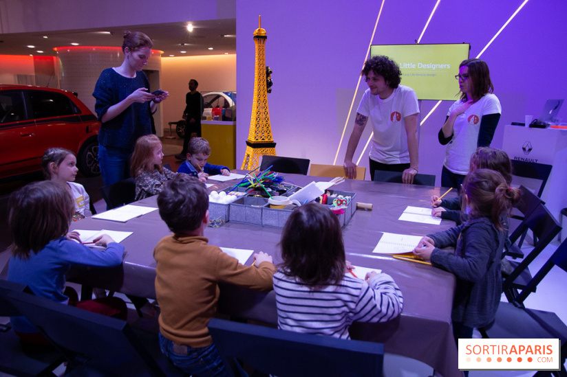 Les animations de vacances à l'Atelier Renault : nos photos