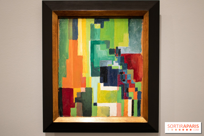 formes colorées II, August Macke, 1913 - L'aventure du Cavalier Bleu au Musée de l'Orangerie