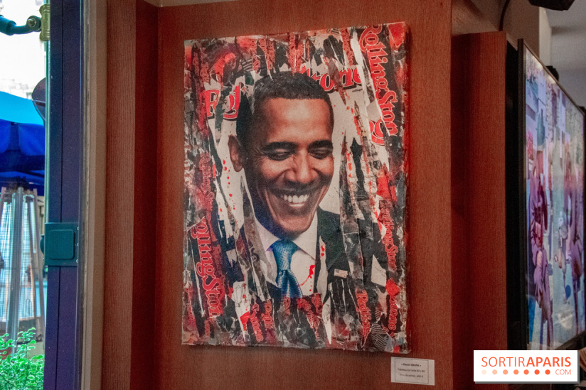 Exposition Anne Mondy à la brasserie Mon Paris !