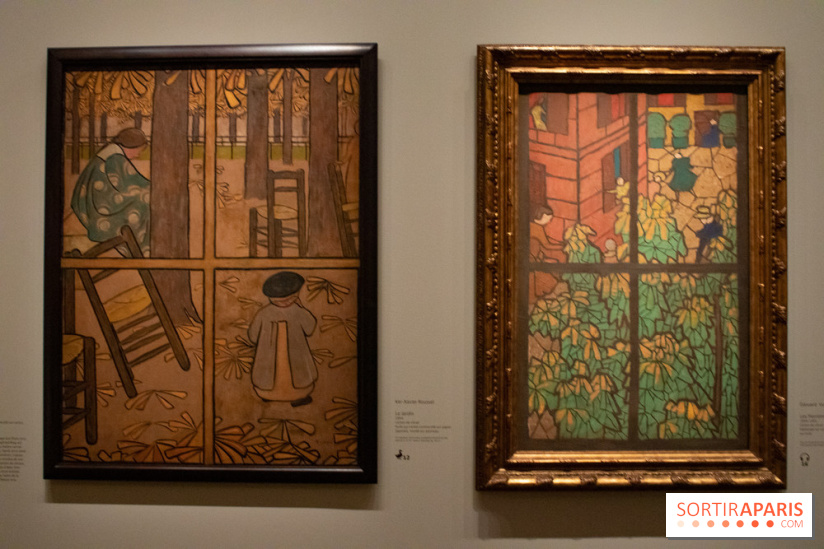 Les Marronniers, Edouard Vuillard, 1894 - Les nabis et le Décor au Musée du Luxembourg