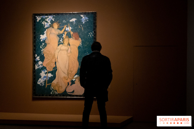 arabesque poétique, Maurice Denis, 1892 - Les nabis et le Décor au Musée du Luxembourg