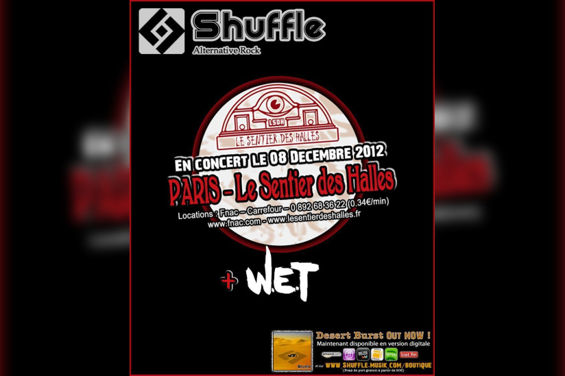 WE EAT TORTOISES + SHUFFLE au Sentier des Halles