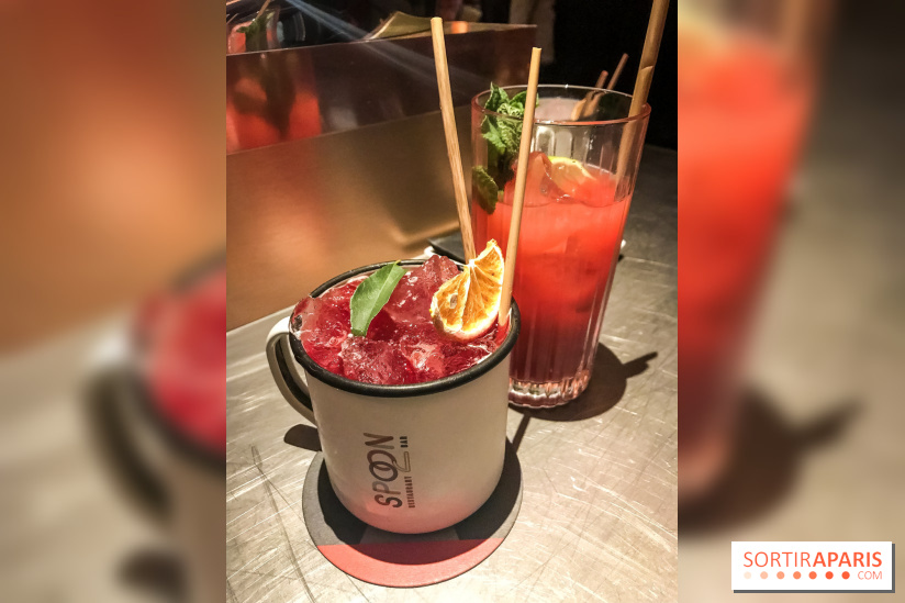 La nouvelle carte du Spoon Paris